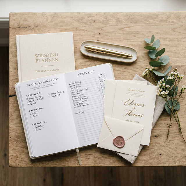 Strukturierte Hochzeitsplanung