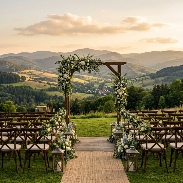 Nachhaltige Hochzeit in der Rhön